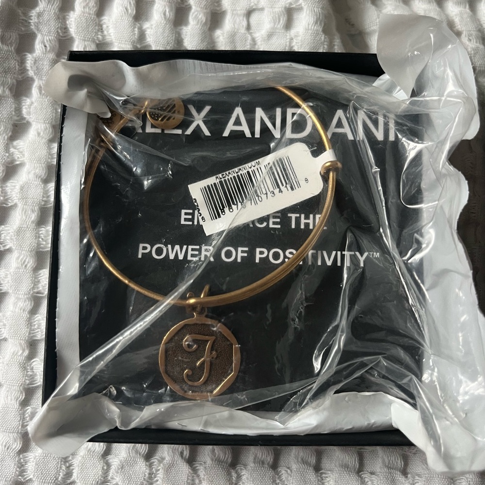 Alex and Ani gold bracelets